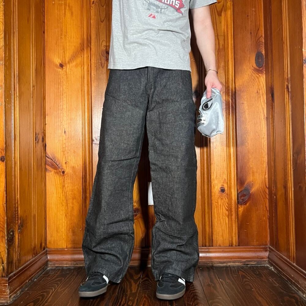 Caterpillar 36x30 Y2K Carpenter Jeans Black Relaxed